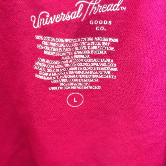 Universal Thread Pink 100%Cotton Jacket - Picture 2 of 6